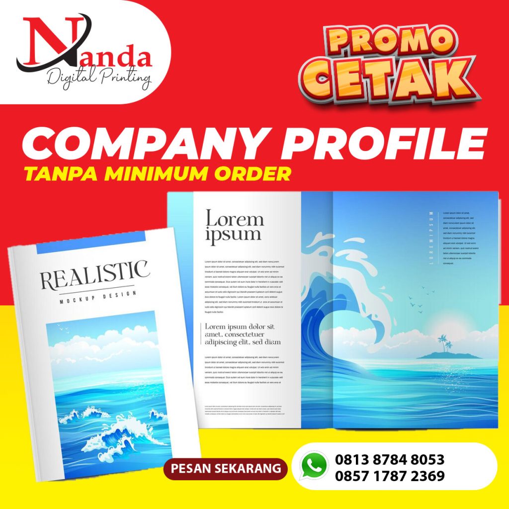 Jasa Cetak Cepat Company Profile di Jakarta