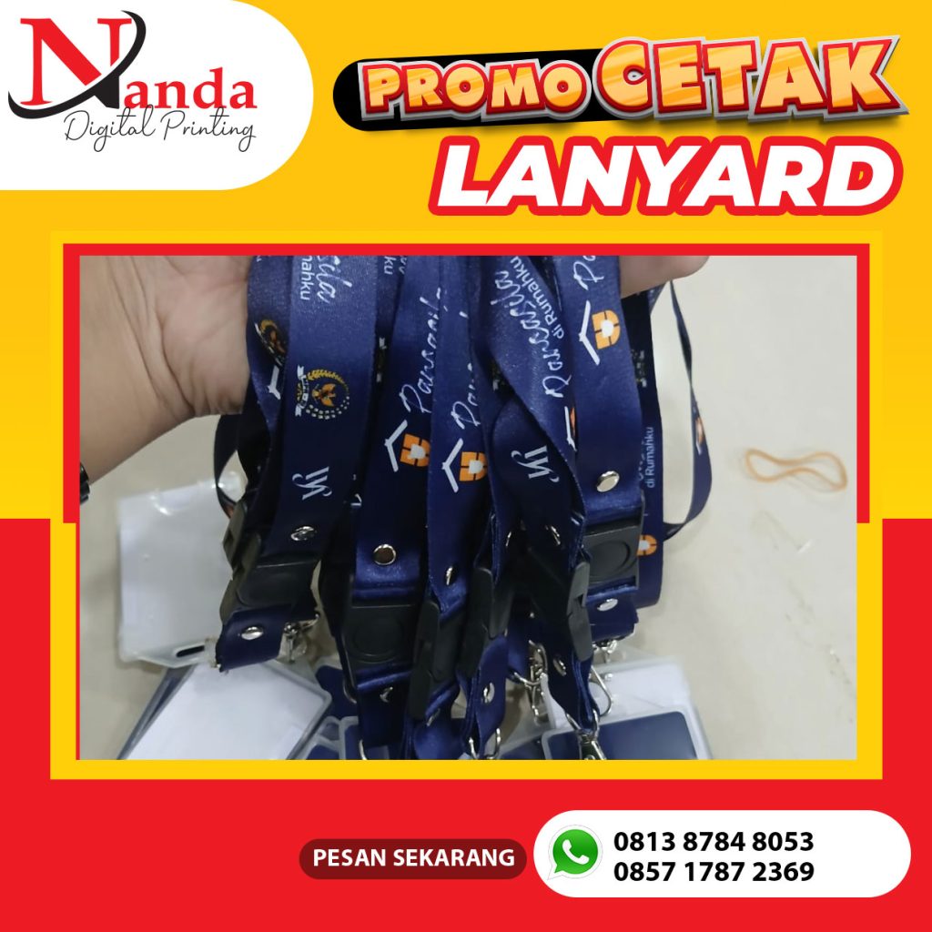 Jasa Cetak Cepat Lanyard di Jakarta