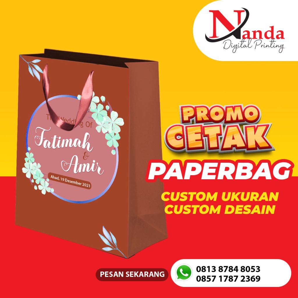 Jasa Cetak Cepat Paper Bag di Jakarta