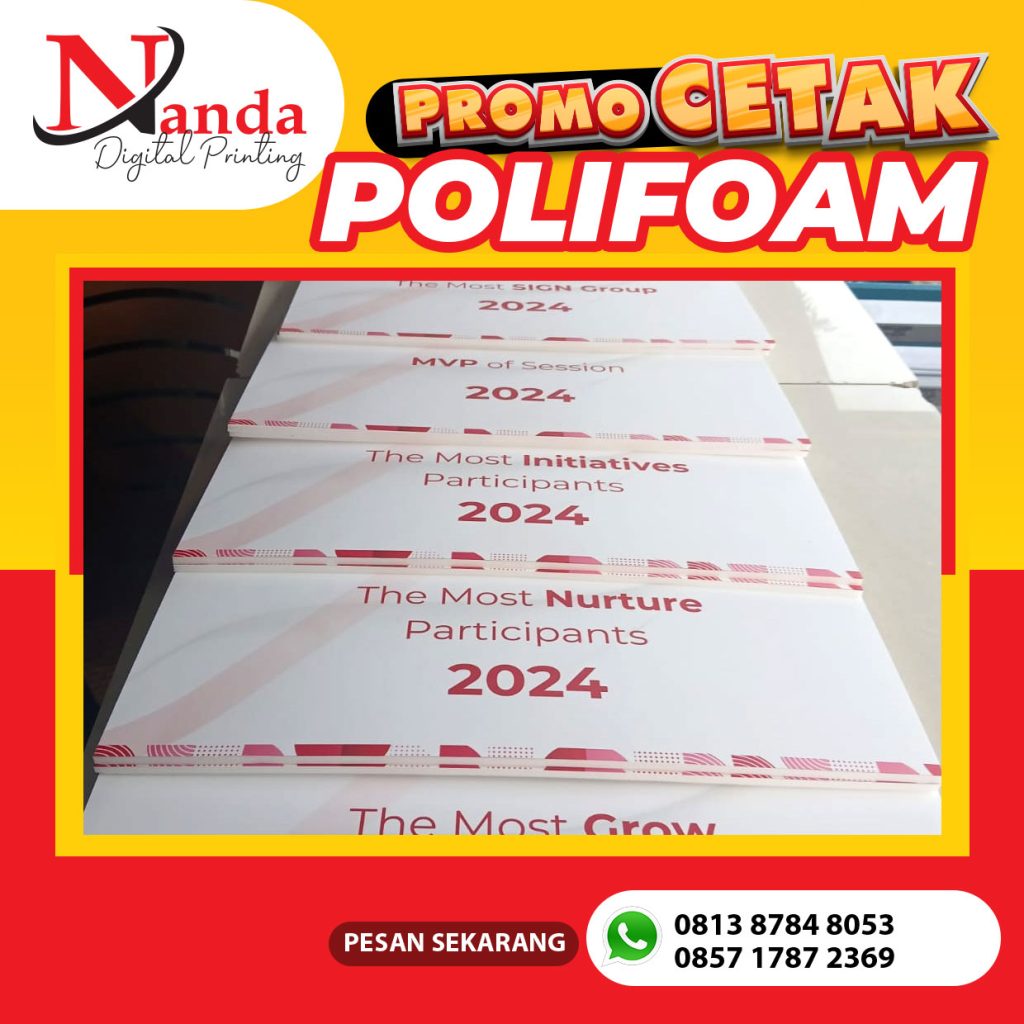 Jasa Cetak Cepat Polifoam di Jakarta