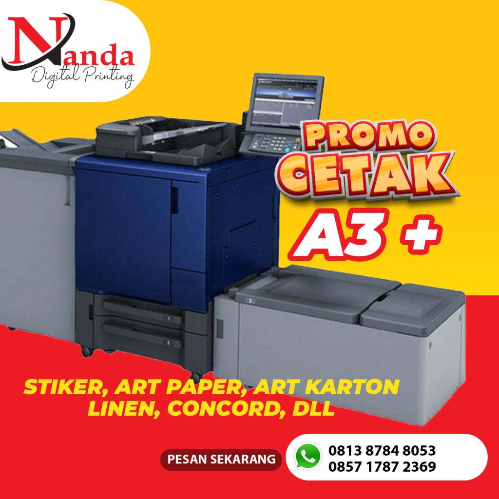 Jasa Cetak Cepat A3+ di Jakarta