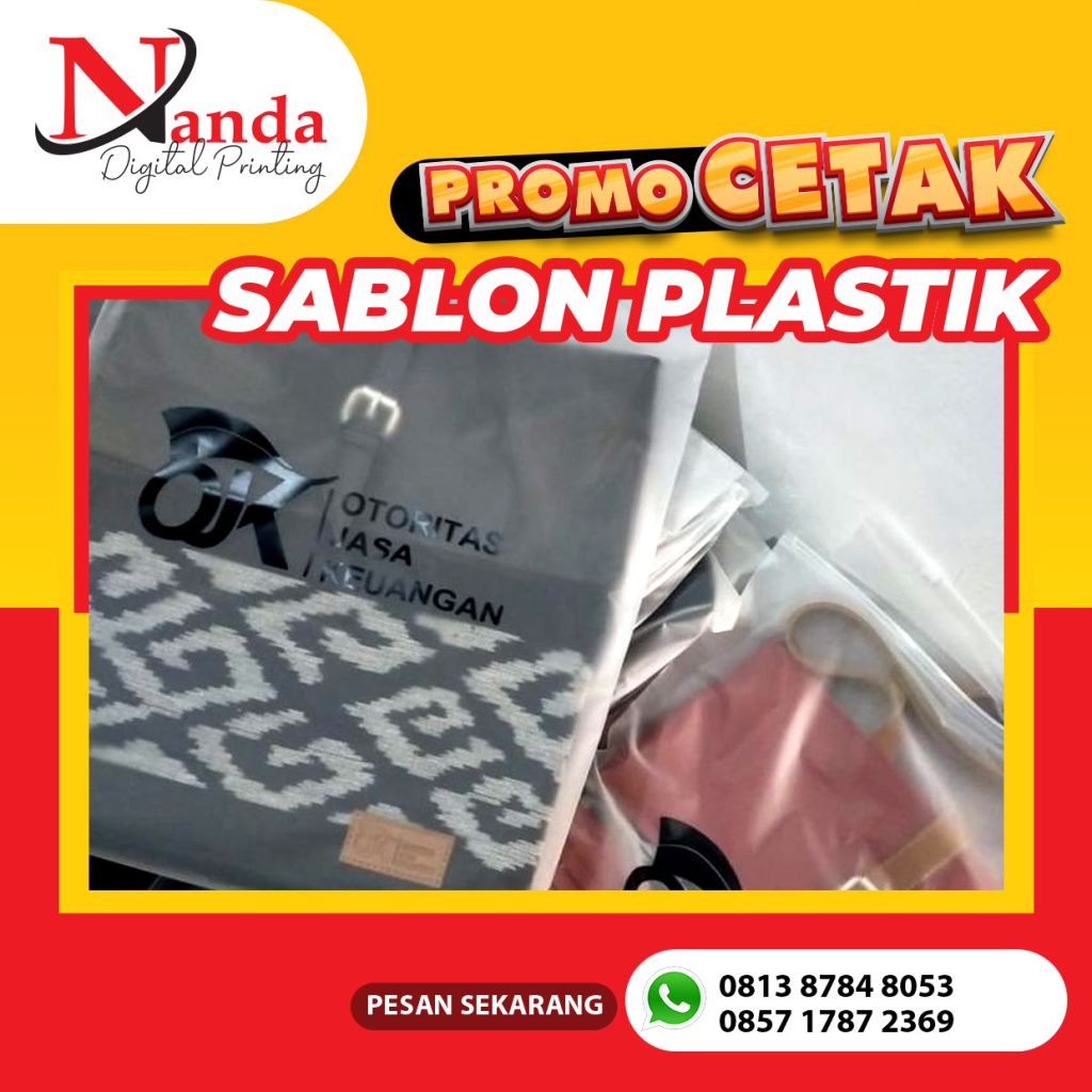 Jasa Cetak Cepat Sablon Plastik di Jakarta