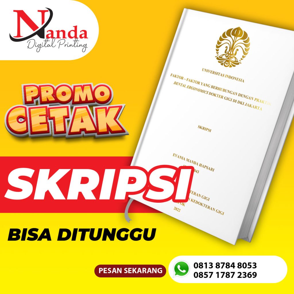 Jasa Cetak Cepat Skripsi di Jakarta